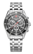 Laden Sie das Bild in den Galerie-Viewer, Swiss Alpine Military Herren Uhr Analog Quarz Chronograph 7034.9132SAM Edelstahl