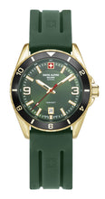 Laden Sie das Bild in den Galerie-Viewer, Swiss Alpine Military Herren Uhr Analog Quarz 7034.1818SAM Silikon