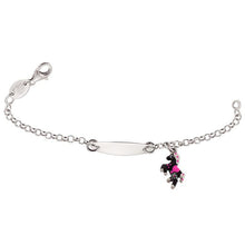 Laden Sie das Bild in den Galerie-Viewer, Scout Kinder ID-Armband Kinderarmband Silber Pferd Mädchen 260206100