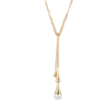 Laden Sie das Bild in den Galerie-Viewer, Skagen Damen Schmuck Set Kette + Ohrringe Perle rose JNSR032 / JESR032