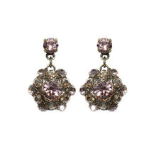 Laden Sie das Bild in den Galerie-Viewer, Konplott Ohrringe Ohrstecker Bended Lights hängend beige