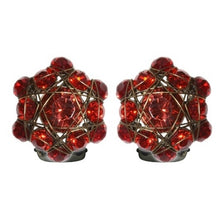 Laden Sie das Bild in den Galerie-Viewer, Konplott Ohrringe Ohrclip Bended Lights  korallenfarbig / rot