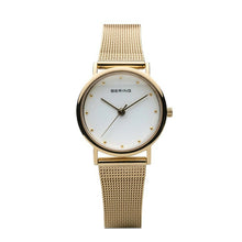 Laden Sie das Bild in den Galerie-Viewer, Bering Damen Uhr Armbanduhr Classic - 13426-334 Meshband