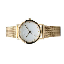 Laden Sie das Bild in den Galerie-Viewer, Bering Damen Uhr Armbanduhr Classic - 13426-334 Meshband