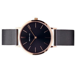 Bering Damen Uhr Armbanduhr Classic Quarz - 14134-166-1 Edelstahl