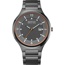 Laden Sie das Bild in den Galerie-Viewer, Bering Herren Uhr Armbanduhr Edelstahl grau 14442-777 Solar