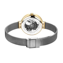 Laden Sie das Bild in den Galerie-Viewer, Bering Damen Uhr Armbanduhr Solar Gold  - 14631-024 Edelstahl