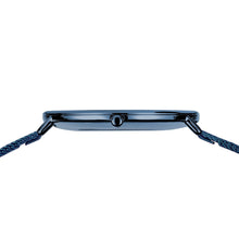 Laden Sie das Bild in den Galerie-Viewer, Bering Damen Uhr Armbanduhr Ultra-Slim Blau - 15729-397 Edelstahl