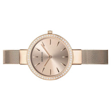 Laden Sie das Bild in den Galerie-Viewer, Bering Damen Uhr Armbanduhr Classic - 16831-366-1 Meshband