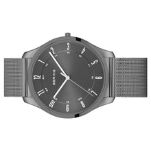 Laden Sie das Bild in den Galerie-Viewer, Bering Herren Uhr Armbanduhr Ultra-Slim Grau - 18340-377 Edelstahl