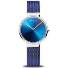 Laden Sie das Bild in den Galerie-Viewer, Bering Damen Uhr Armbanduhr Classic Aurora - 19031-307 Meshband