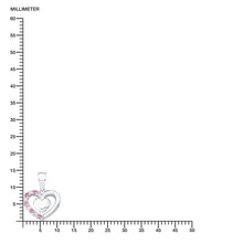 Laden Sie das Bild in den Galerie-Viewer, Prinzessin Lillifee Kinder Kids Halskette Silber Zirkonia Herz 2017951