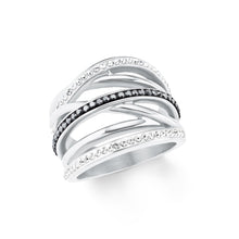 Laden Sie das Bild in den Galerie-Viewer, s.Oliver Jewel Damen Ring Bandring Edelstahl 202265