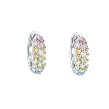 Laden Sie das Bild in den Galerie-Viewer, Prinzessin Lillifee Kinder Ohrringe Creolen Silber Rainbow Mädchen 2027907