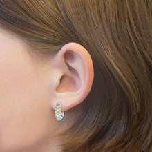 Laden Sie das Bild in den Galerie-Viewer, Prinzessin Lillifee Kinder Ohrringe Creolen Silber Rainbow Mädchen 2027907