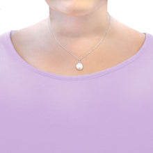 Laden Sie das Bild in den Galerie-Viewer, Prinzessin Lillifee Kinder Halskette Silber Blume Mädchen gravierbar 2027908
