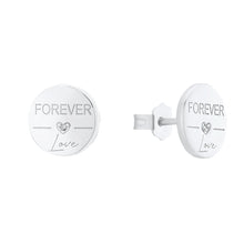 Laden Sie das Bild in den Galerie-Viewer, s.Oliver Jewel Damen Ohrringe Ohrstecker Silber Forever Love 2031411
