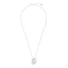 Laden Sie das Bild in den Galerie-Viewer, s.Oliver Jewel Damen Kette Halskette Edelstahl silber Dog-Tag 2036842