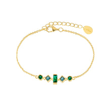 Laden Sie das Bild in den Galerie-Viewer, s.Oliver Jewel Damen Armband Armkette Silber goldfarben Zirkonia 2036882