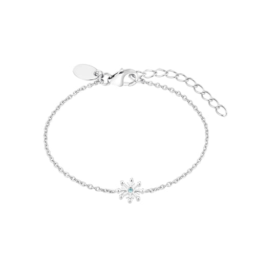 Prinzessin Lillifee Kinder Armband Armkette Silber Schneeflocke 2036943