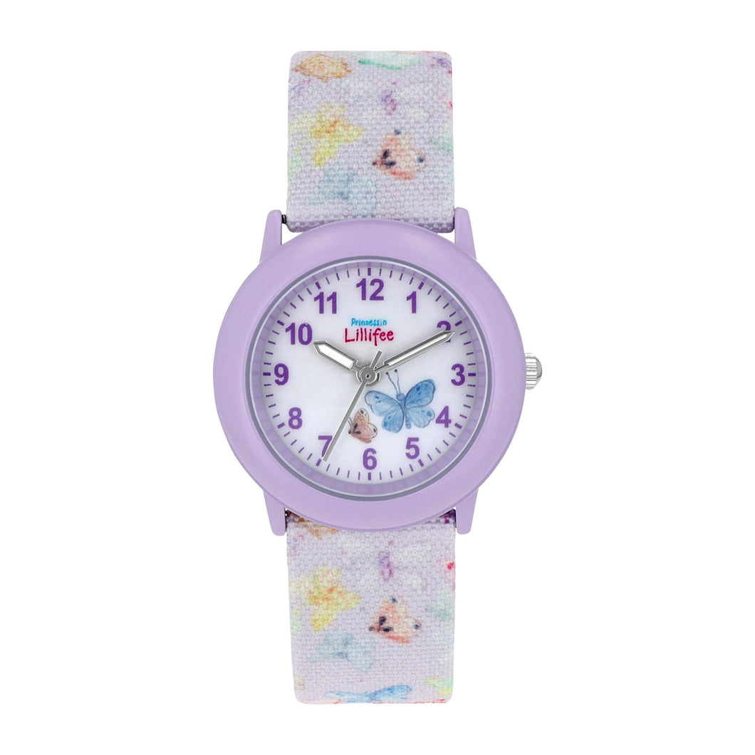Prinzessin Lillifee Uhr Kinder Armbanduhr Mädchenuhr Textil 2037731