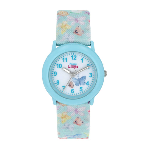Prinzessin Lillifee Uhr Kinder Armbanduhr Mädchenuhr Textil 2037732
