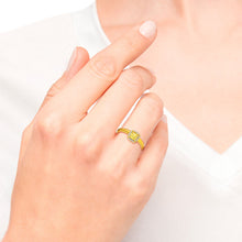 Laden Sie das Bild in den Galerie-Viewer, s.Oliver Jewel Damen Ring Silber 925 gold Zirkonia gelb weiss 203783
