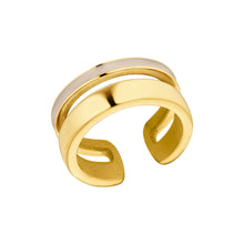 Laden Sie das Bild in den Galerie-Viewer, s.Oliver Jewel Damen Ring Edelstahl IP Gold 203798