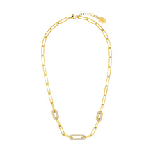 Laden Sie das Bild in den Galerie-Viewer, s.Oliver Jewel Damen Kette Halskette Edelstahl IP Gold 2037986