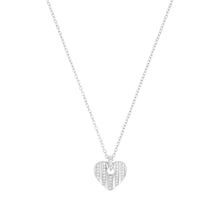 Laden Sie das Bild in den Galerie-Viewer, s.Oliver Jewel Damen Kette Halskette Silber Herz Zirkonia 2038765