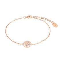 Laden Sie das Bild in den Galerie-Viewer, s.Oliver Jewel Damen Armband Armkette Silber rotgold Zirkonia 2038826