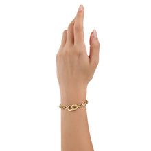 Laden Sie das Bild in den Galerie-Viewer, s.Oliver Jewel Damen Armband Armkette Edelstahl IP Gold 2038854