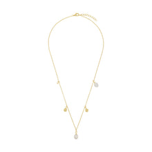 Laden Sie das Bild in den Galerie-Viewer, s.Oliver Jewel Damen Kette Halskette Silber 925 gold Perlen 2040597
