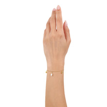 Laden Sie das Bild in den Galerie-Viewer, s.Oliver Jewel Damen Armband Armkette Silber 925 gold Perlen 2040598
