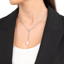 Laden Sie das Bild in den Galerie-Viewer, s.Oliver Jewel Damen Kette Halskette Silber 925 Perle 2040600