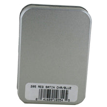 Laden Sie das Bild in den Galerie-Viewer, Zippo Feuerzeug Modell 205 Regular Satin Chrome CHR/BLUZ