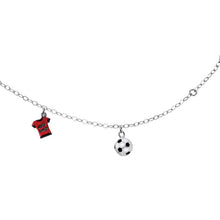 Laden Sie das Bild in den Galerie-Viewer, Scout Kinder Armband Kinderarmband Silber Fußball T-Shirt Boys 260223100
