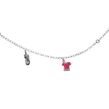 Laden Sie das Bild in den Galerie-Viewer, Scout Kinder Armband Kinderarmband Silber Schuh T-Shirt 260226100