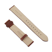 Laden Sie das Bild in den Galerie-Viewer, Ingersoll Ersatzband für Uhren Leder hellbraun Kroko 20 mm XL