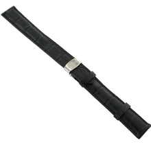 Laden Sie das Bild in den Galerie-Viewer, Ingersoll Ersatzband für Uhren Leder schwarz Kroko Faltschl.20 mm XL