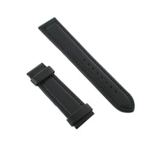 Laden Sie das Bild in den Galerie-Viewer, Ingersoll Ersatzband für Uhren Leder schwarz 22 mm