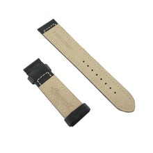 Laden Sie das Bild in den Galerie-Viewer, Ingersoll Ersatzband für Uhren Leder schwarz 22 mm