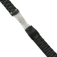 Laden Sie das Bild in den Galerie-Viewer, Ingersoll Ersatzband für Uhren Edelstahl Faltschl. Schwarz IN3201 24 mm