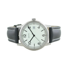 Laden Sie das Bild in den Galerie-Viewer, Aristo U-Boot Herren Uhr Edelstahl 3H27-1 Leder