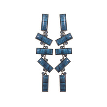 Laden Sie das Bild in den Galerie-Viewer, Konplott Ohrringe Ohrhänger Float to the Rhytm blue