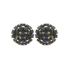 Laden Sie das Bild in den Galerie-Viewer, Konplott Ohrringe Ohrstecker Ballroom green antique