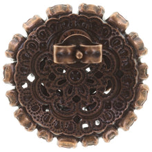 Laden Sie das Bild in den Galerie-Viewer, Konplott Ohrringe Ohrstecker Ballroom coralline antique kupfer