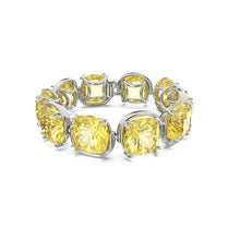 Laden Sie das Bild in den Galerie-Viewer, Swarovski Damen Armband Metall Kristall gelb Harmonia  5616513