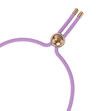 Laden Sie das Bild in den Galerie-Viewer, Swarovski Damen Armband Violett Textil Dulcis Kristall 5617983