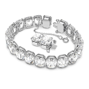 Swarovski Damen Armband Edelstahl Millenia Silber Oktagon-Schliff 5618699